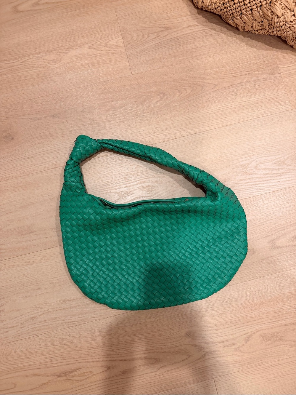 Melie Bianco Brigitte Woven Shoulder Bag